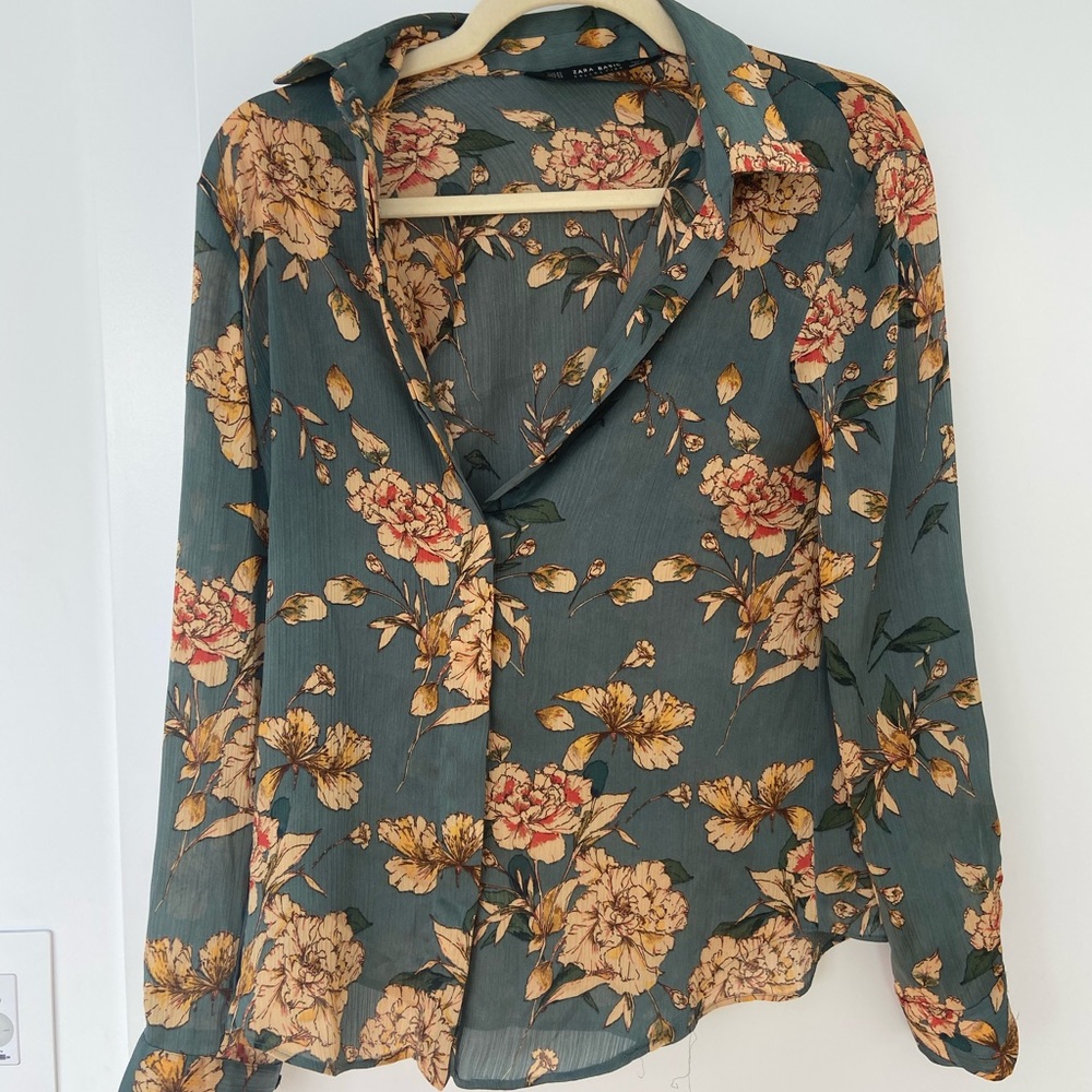 Floral blouse